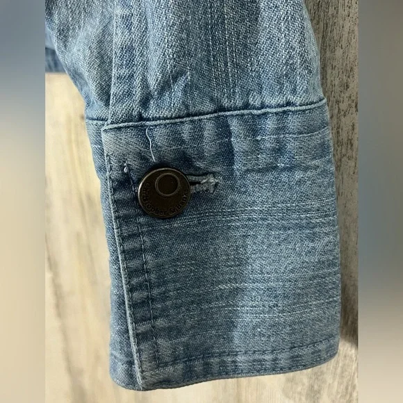 Christopher & Banks Fitted Denim Jacket Size Small - Picture 6 of 8